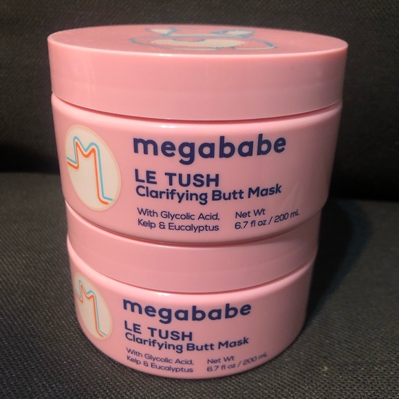 Megababe Other - 2 Brand New Mega Babe Le Tush Clarifying Butt Mask